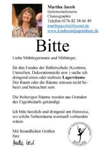 Read more about the article Große Bitte
